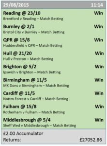 Bet Accumulator