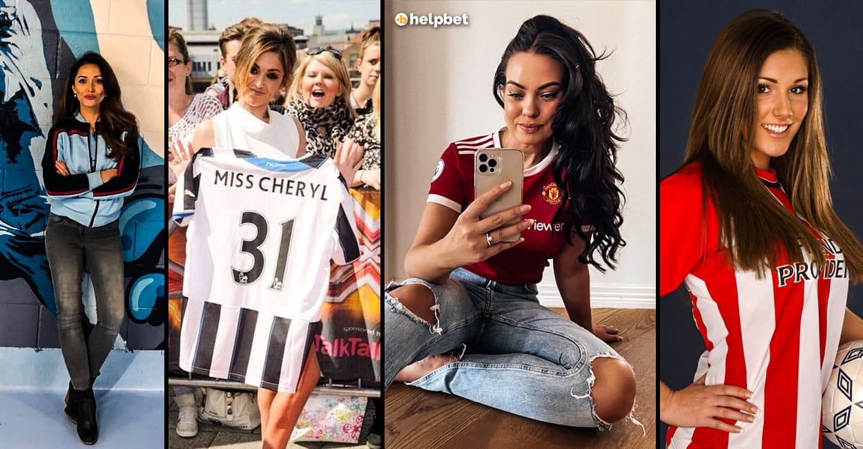 Your team's most beautiful celebrity football fan Helpbet