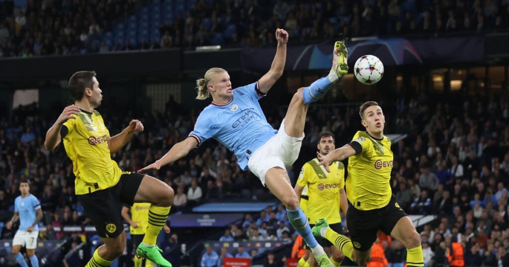 Borussia Dortmund vs Manchester City Haaland goal