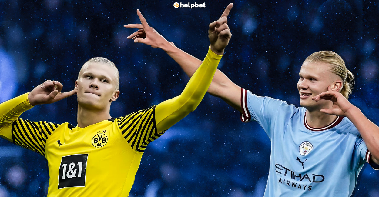 Dortmund vs Manchester City Erling Haaland