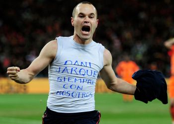 Iniesta Netherlands 2010