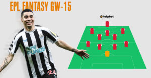 EPL Fantasy gameweek 15 almiron