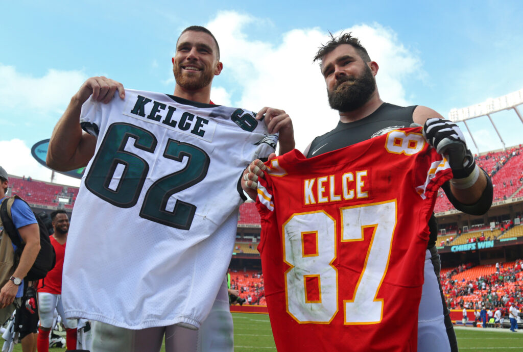 Kelce Brothers Super Bowl 2023