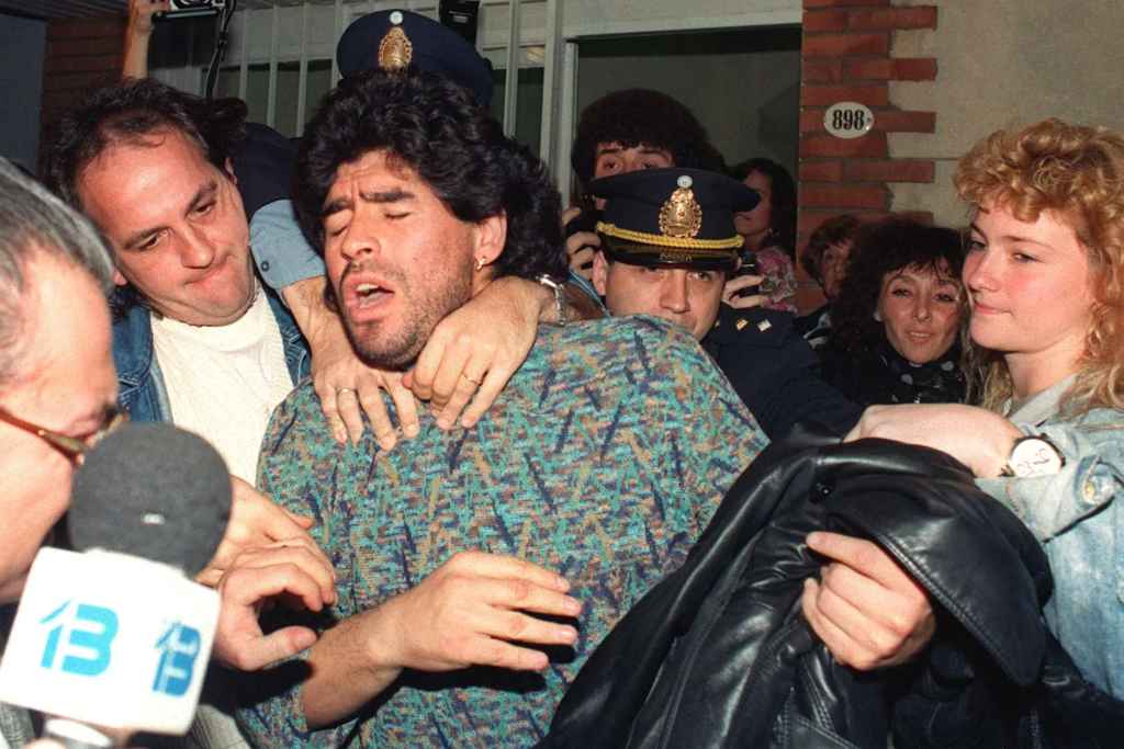 Mafia trial Diego Maradona