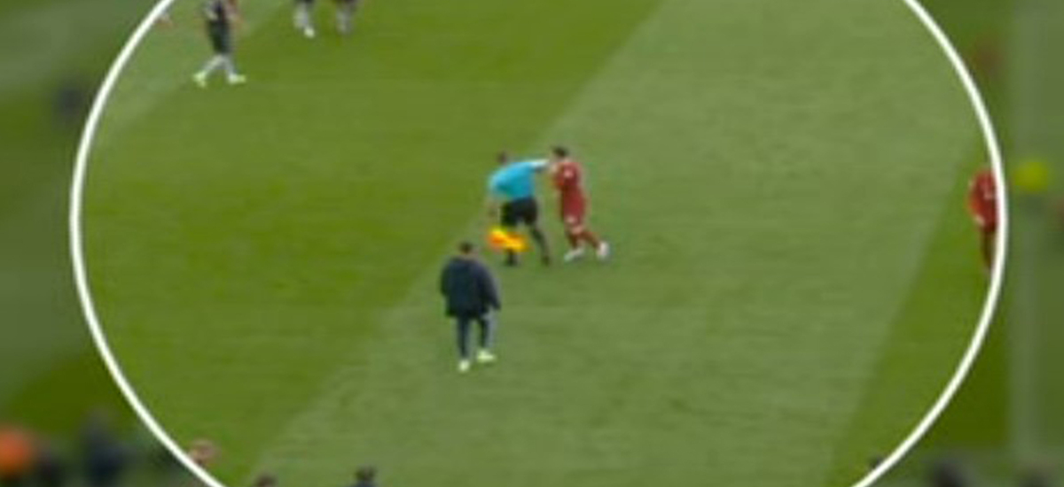 Robertson appears to be elbowed 